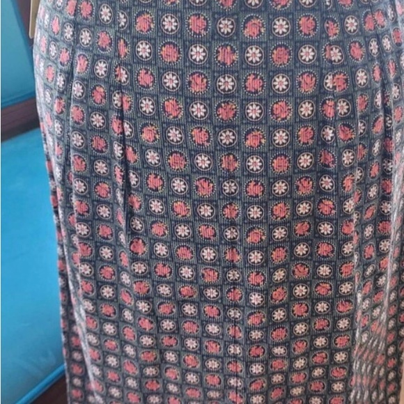 Vintage 1960. Handmade cotton corduroy, dress. 8 US. - Picture 3 of 8